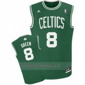 canotta #8 jeff green boston celtics revolution 30 verde