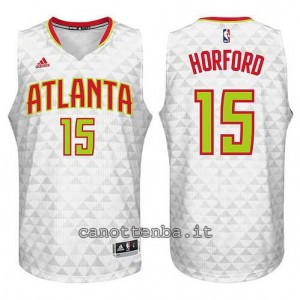 canotta al horford #15 atlanta hawks 2015-2016 bianca