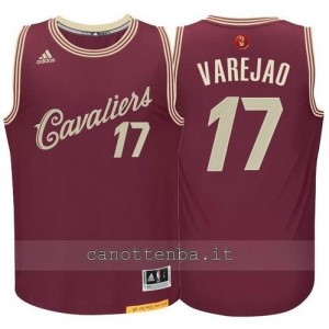 canotta anderson varejao #17 cleveland cavaliers natale 2015 resso