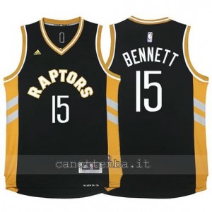 canotta anthony bennett #15 toronto raptors 2015-2016 nero