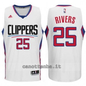 canotta austin rivers #25 los angeles clippers 2015-2016 bianca