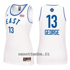 canotta nba donna all star 2016 paul george #13 bianca