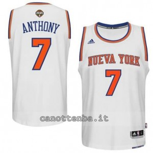 canotta carmelo anthony #7 new york knicks 2014-2015 bianca