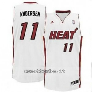 canotta chris andersen #11 miami heat revolution 30 bianca