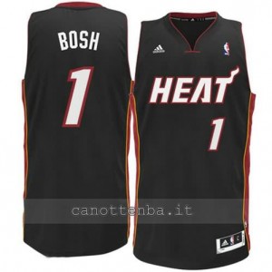 canotta chris bosh #1 miami heat revolution 30 nero