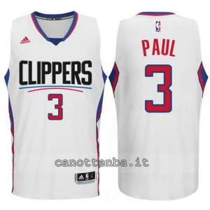 canotta chris paul #3 los angeles clippers 2015-2016 bianca