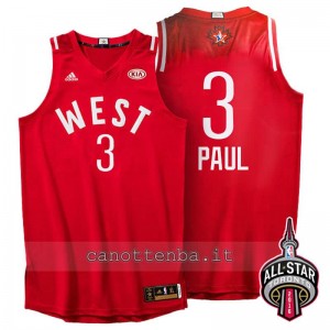 canotta chris paul #3 nba all star 2016 rosso