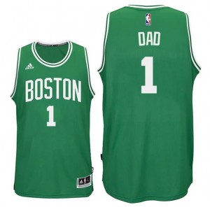 canotta dad logo 1 boston celtics 2015-2016 verde