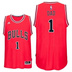 canotta dad logo 1 chicago bulls 2016 rosso