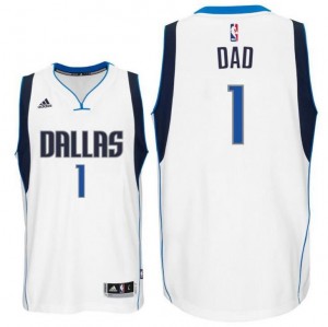 canotta dad logo 2 dallas mavericks 2015-2016 bianca