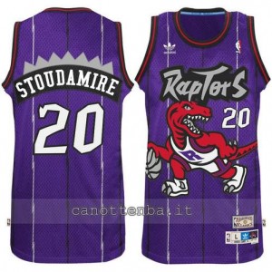 canotta damon stoudamire #20 toronto raptors porpora