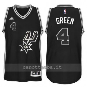 canotta danny green #4 san antonio spurs 2015-2016 nero