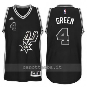 canotta danny green #4 san antonio spurs 2015-2016 nero