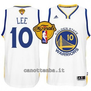 canotta david lee #10 golden state warriors finale 2015 bianca