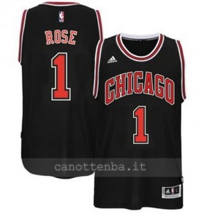 canotta derrick rose #1 chicago bulls 2014-2015 nero