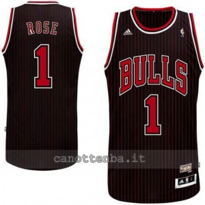 canotta derrick rose #1 chicago bulls revolution 30 striscia