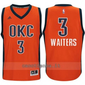 canotta dion waiters #3 oklahoma city thunder 2015-2016 arancia