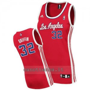 canotta donna blake griffin #32 los angeles clippers rosso