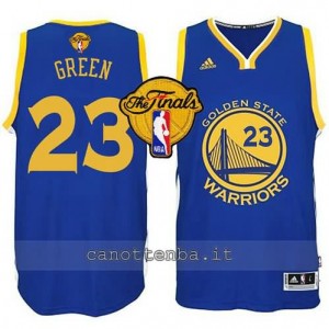 canotta draymond green #23 golden state warriors finale 2015 blu