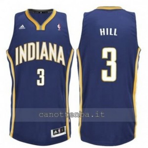 canotta george hill #3 indiana pacers revolution 30 blu