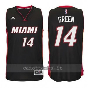 canotta gerald green #14 miami heat 2014-2015 nero