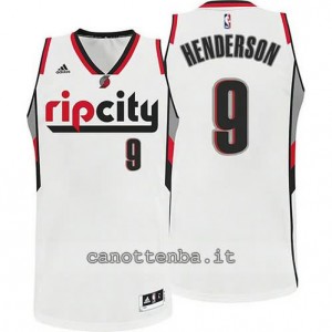 canotta gerald henderson #9 portland trail blazers revolution 30 bianca