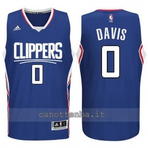 canotta glen davis #0 los angeles clippers 2015-2016 blu