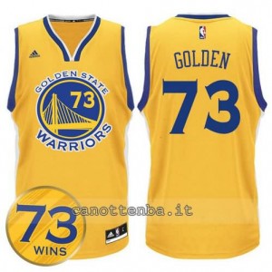 canotta golden state warriors 73 wins 2016 giallo