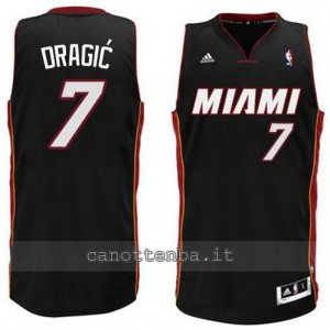 canotta goran dragic #7 miami heat revolution 30 nero