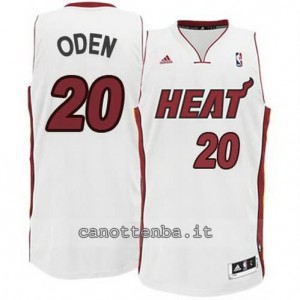 canotta greg oden #20 miami heat revolution 30 bianca