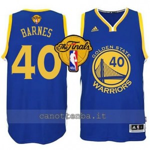 canotta harrison barnes #40 golden state warriors finale 2015 blu