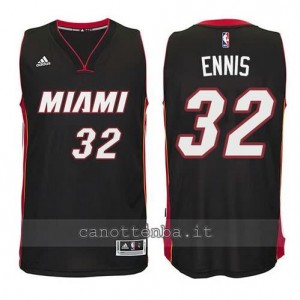 canotta james ennis #32 miami heat revolution 30 nero