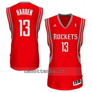 canotta james harden #13 houston rockets revolution 30 rosso