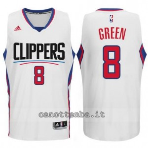 canotta jeff green #8 los angeles clippers 2015-2016 bianca