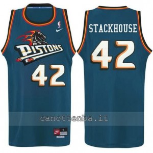 canotta jerry stackhouse #42 detroit pistons alternato