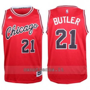 canotta jimmy butler #21 chicago bulls 2015-2016 rosso