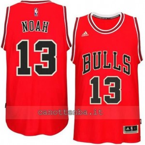 canotta joakim noah #13 chicago bulls 2014-2015 rosso