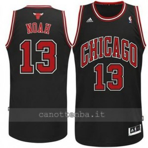 canotta joakim noah #13 chicago bulls revolution 30 nero