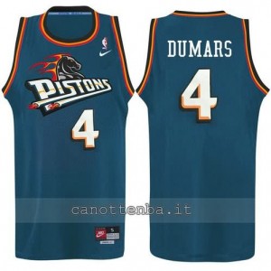 canotta joe dumars #4 detroit pistons alternato