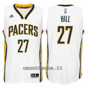 canotta jordan hill #27 indiana pacers 2014-2015 bianca
