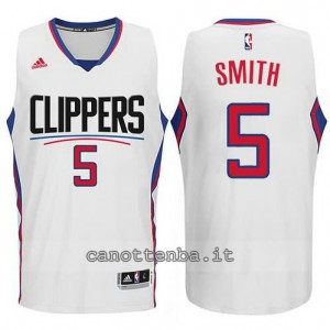 canotta josh smith #5 los angeles clippers 2015-2016 bianca