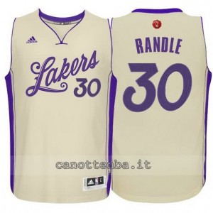 canotta julius randle #30 los angeles lakers natale 2015 giallo