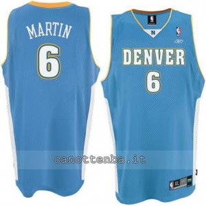 canotta kenyon martin #6 denver nuggets blu
