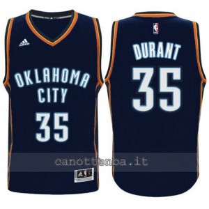 canotta kevin durant #35 oklahoma city thunder 2015-2016 navy