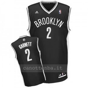 canotta kevin garnett #2 brooklyn nets revolution 30 nero