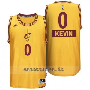 canotta kevin love #0 cleveland cavaliers natale 2014 giallo