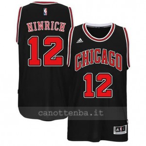 canotta kirk hinrich #12 chicago bulls 2014-2015 nero