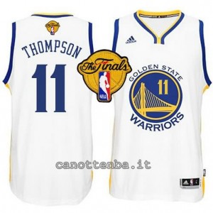 canotta klay thompson #11 golden state warriors finale 2015 bianca