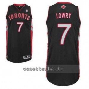 canotta kyle lowry #7 toronto raptors revolution 30 nero