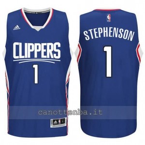 canotta lance stephenson #1 los angeles clippers 2015-2016 blu